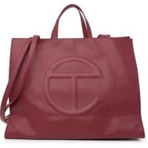 NWT Telfar Large Oxblood Shopping Bag Vegan